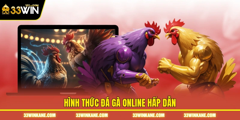 Đá Gà Online 33WIN - Sôi Động Với Những Trận Đấu Kịch Tính 3 Hình thức đá gà online hấp dẫn
